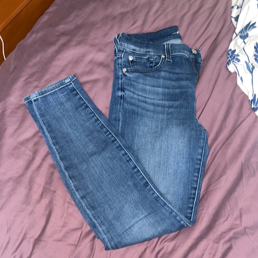 Low rise for all mankind 7 jeans